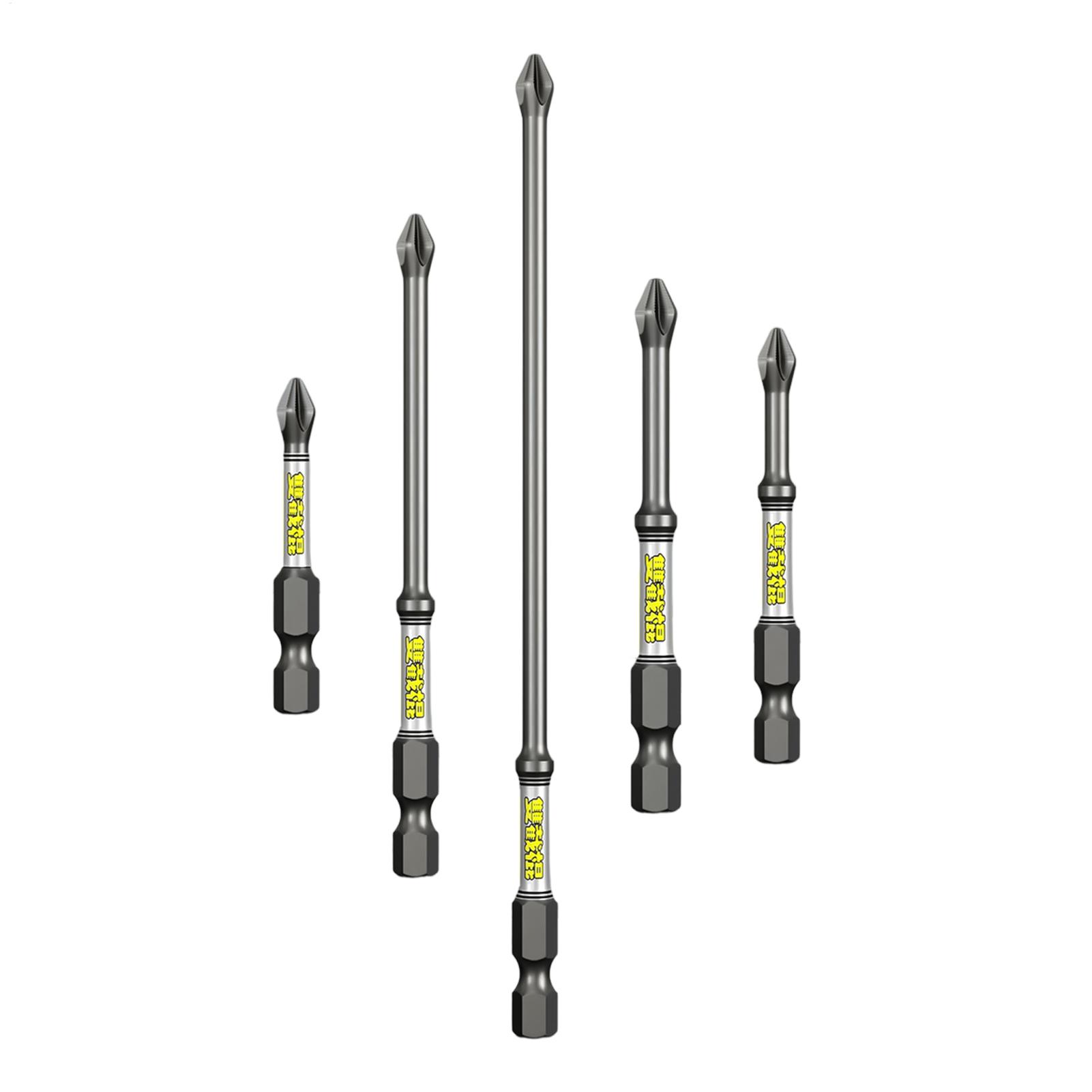 Drill Bit Set - Matkap Tornavida Ucu Seti 5 Parçalı
