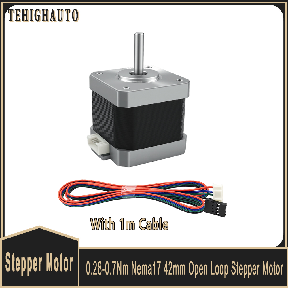 Stepper Motor Nema17 - Nema 17 42mm Step Motor Açık
