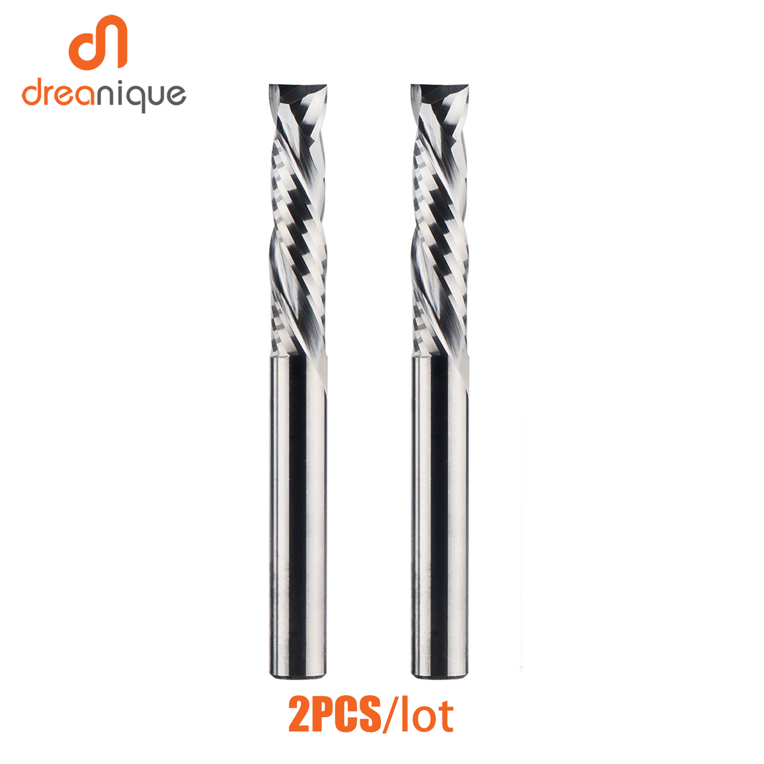 End Mill Set - 2 adet/grup sıkıştırmalı freze bıçağı ahşap