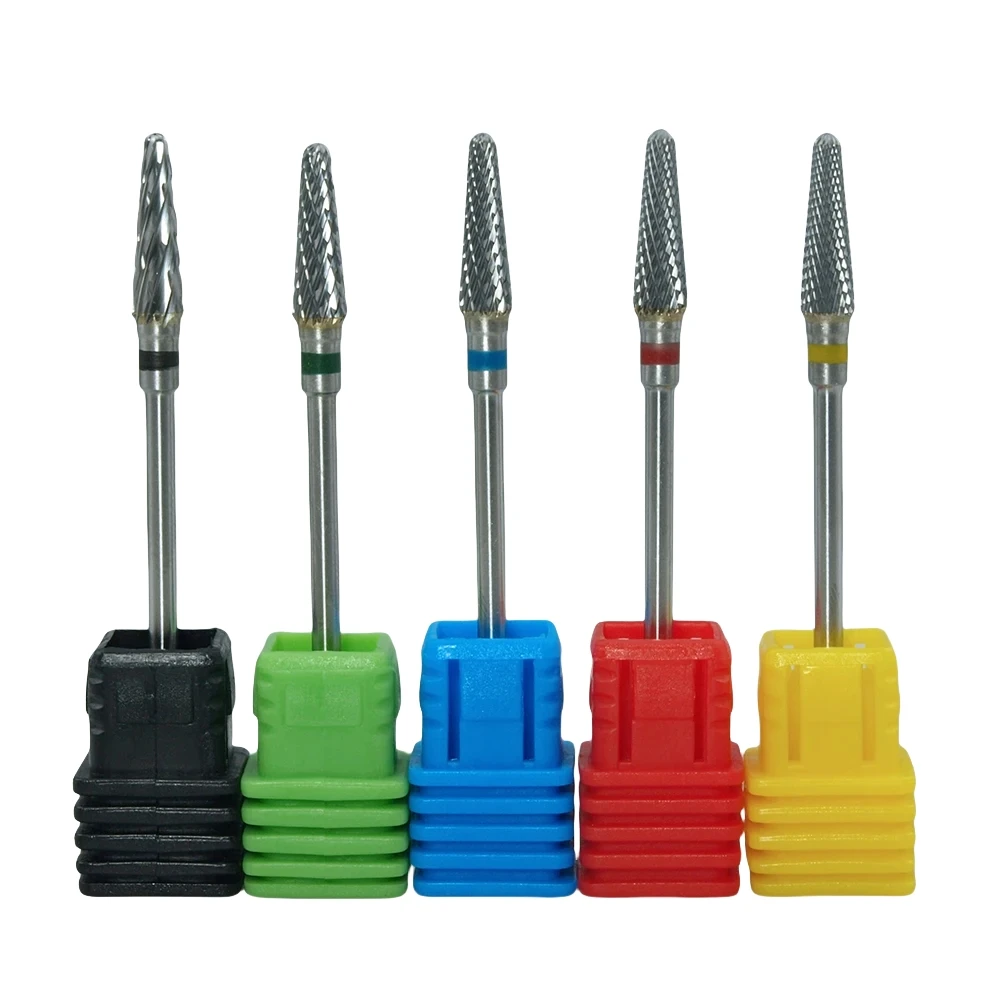Carbide End Mill - 5 adet/takım Paslanmaz Çelik Matkaplar Ekstra