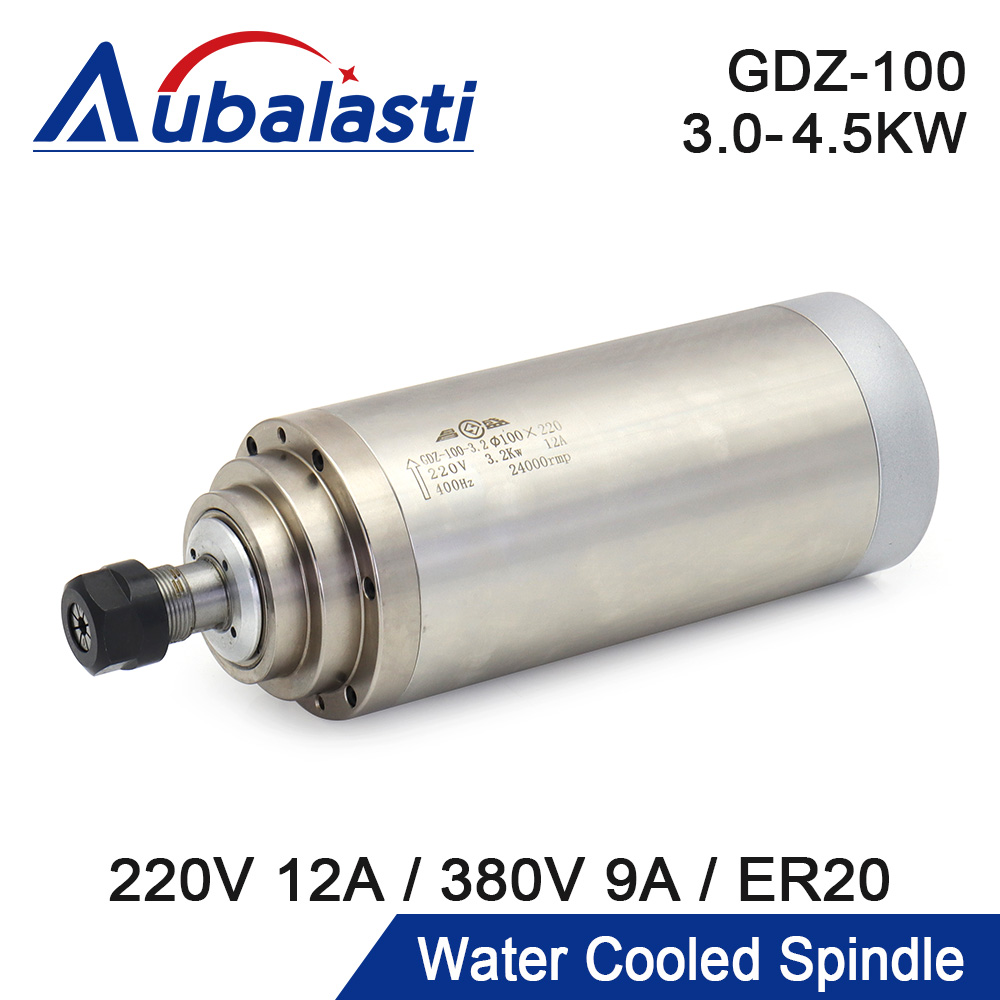 Water Cooled Spindle - Aubalasti Su Soğutmalı Mil Motoru 220V