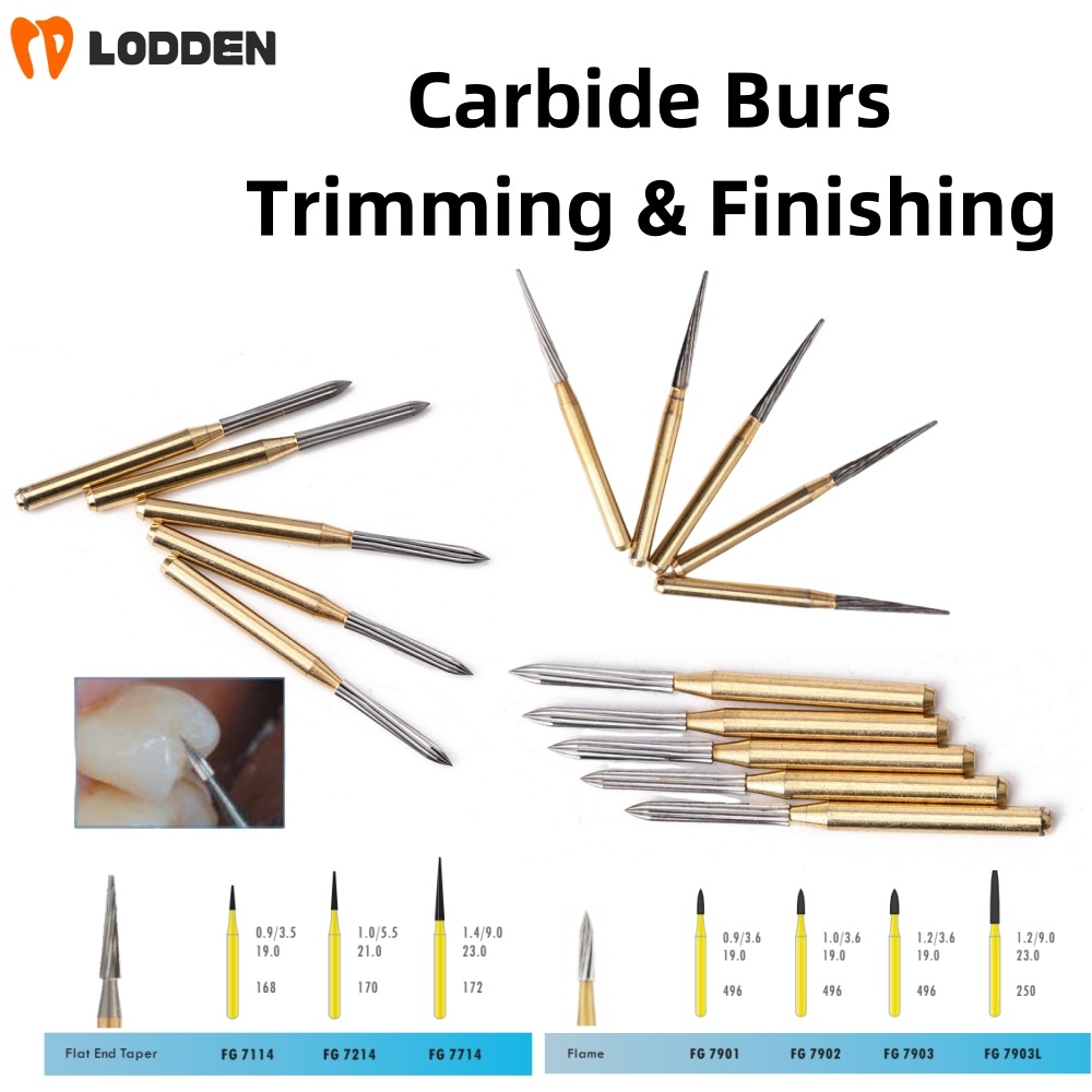 Carbide End Mill - Diş Kliniği Frezleri Kırpma ve Sonlandırma