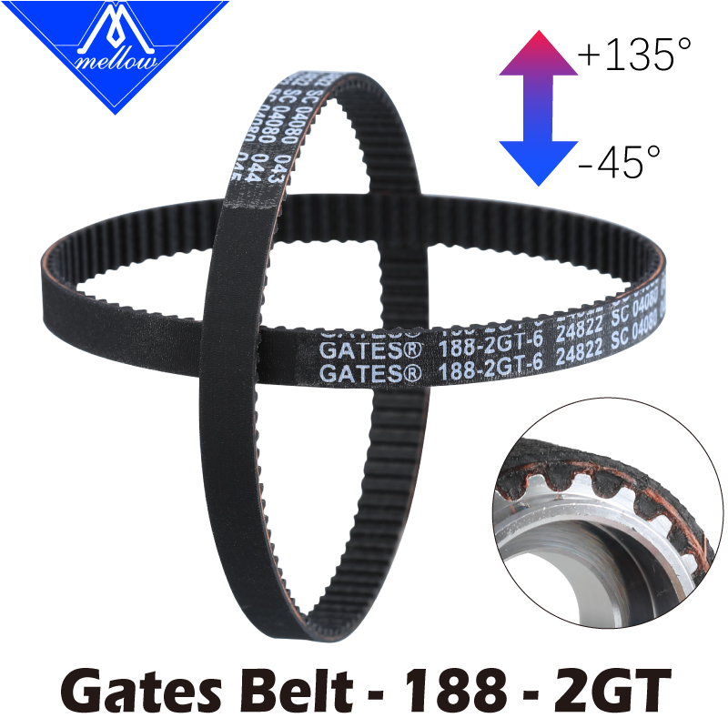 Gt2 Belt - Yumuşak Yüksek Sıcaklık Dayanımı Voron 2.4