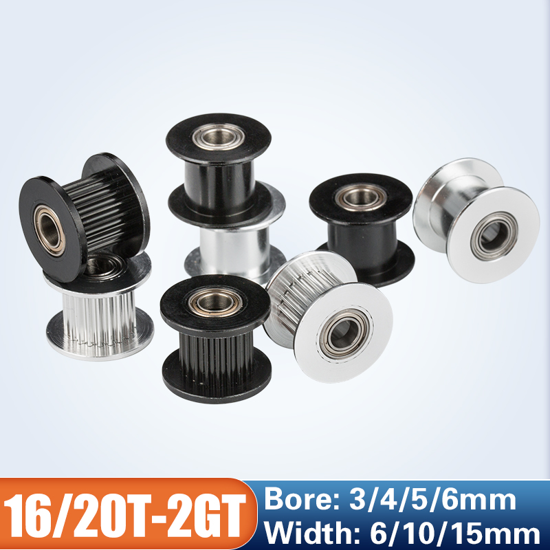 Gt2 Pulley - GT2 avara zamanlama kasnağı 16 diş