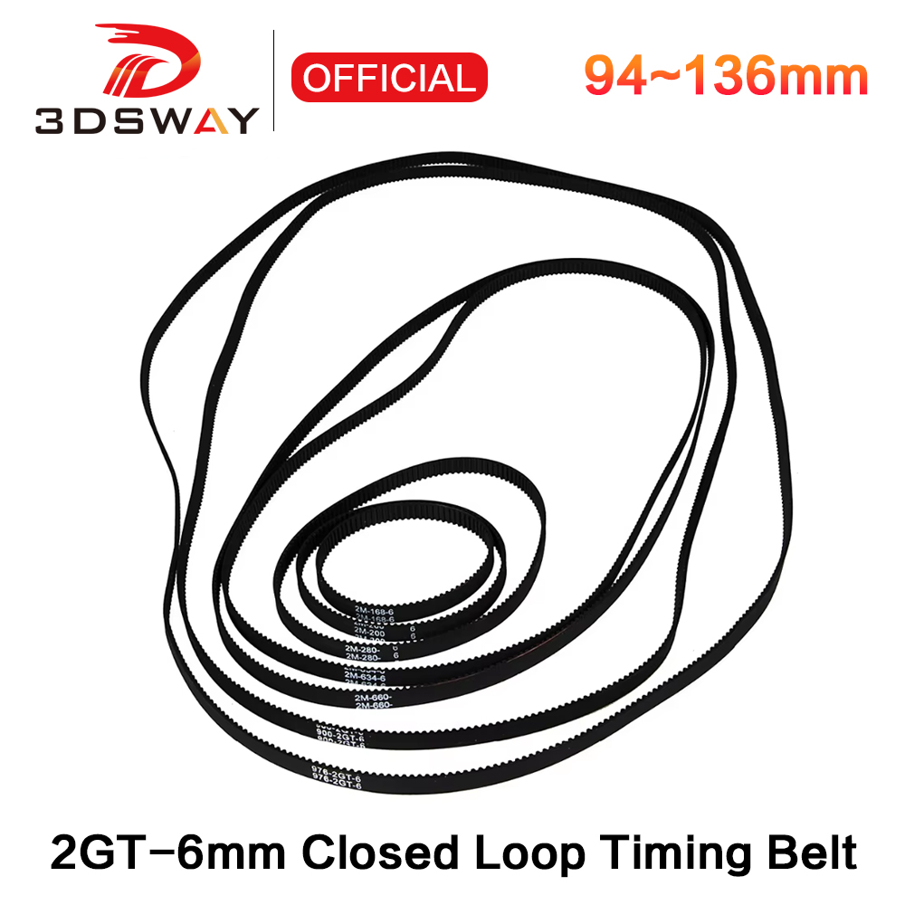 Gt2 Belt - 3DSWAY 3D Yazıcı Parçaları GT2 Kapalı