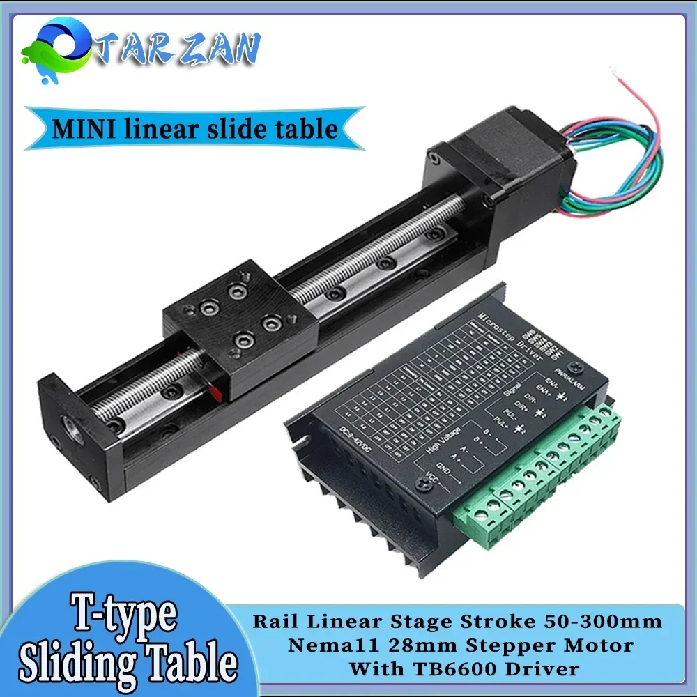 Linear Rod 8Mm - CNC Mini T tipi Sürgülü Masa