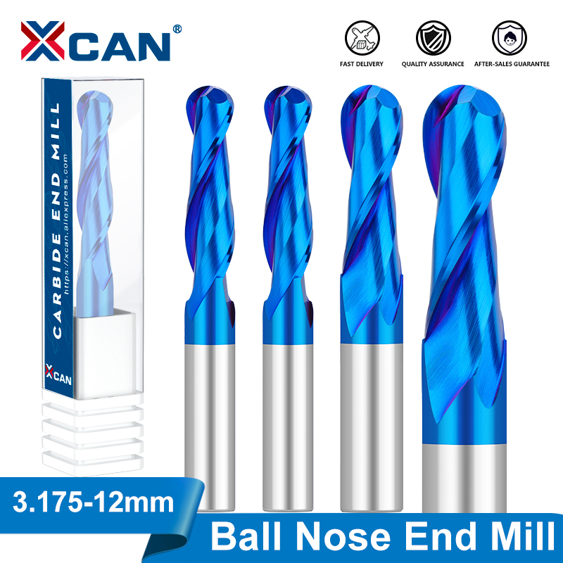 End Mill Set - XCAN top burun End Mill 3.175