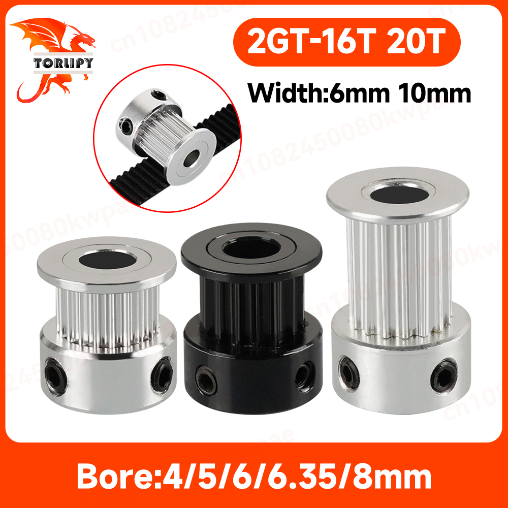 Gt2 Pulley - 1/5/10 adet GT2 20 Dişli 16
