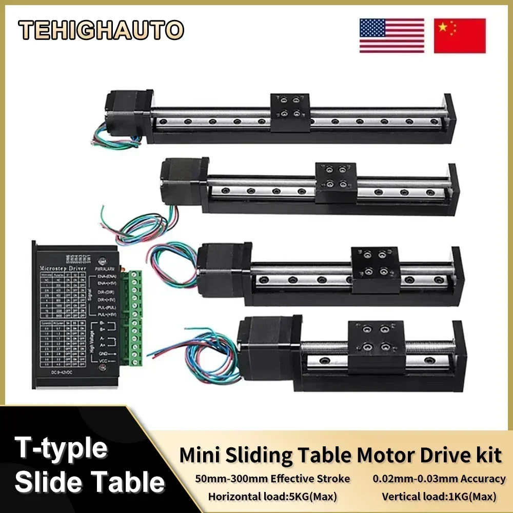 Linear Rod 8Mm - T-tipi Lineer Kılavuz Raylı XYZ Eksenli