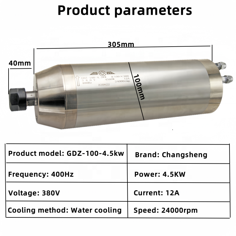 Yeni Gelenler Su Soğutmalı İş  - Spindle Motor incelemesi ve fiyatı