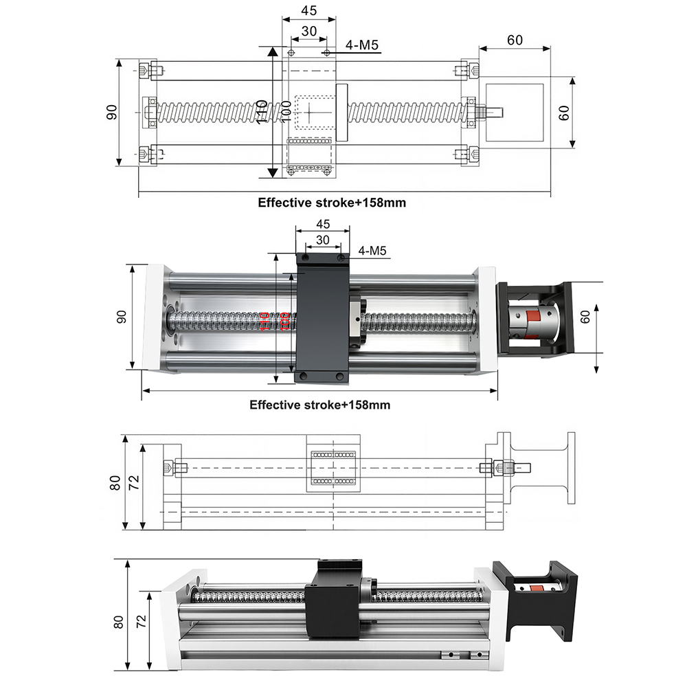 Lineer Kılavuz Raylı Optik Eks - Linear Rail incelemesi ve fiyatı
