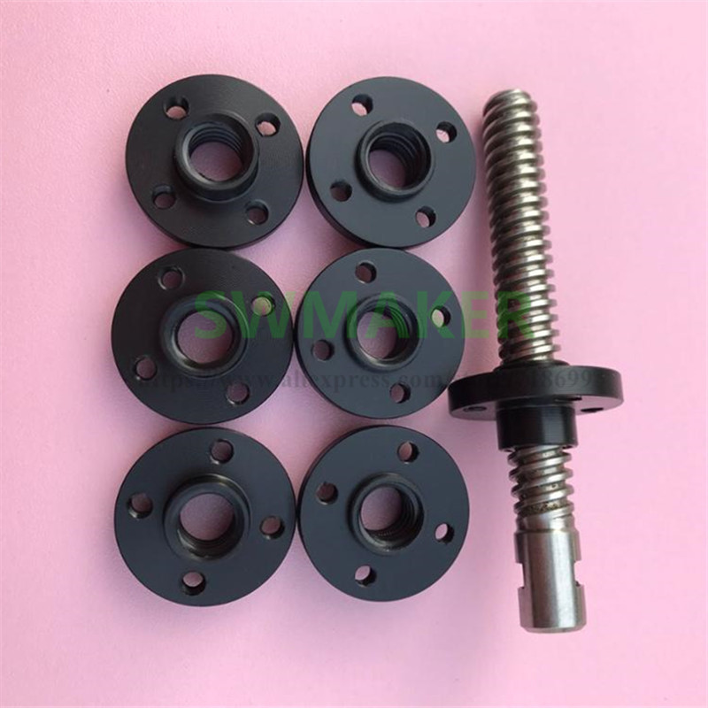 1 adet 3D yazıcı parçaları T t - Lead Screw 8Mm incelemesi ve fiyatı