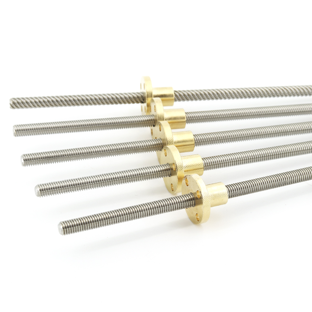 304 paslanmaz çelik T8 vida uz - Lead Screw 8Mm incelemesi ve fiyatı