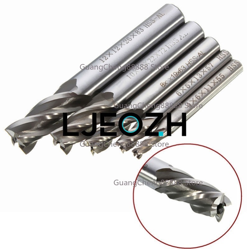 4 Bıçaklı Southwest Beyaz Çeli - End Mill Set incelemesi ve fiyatı