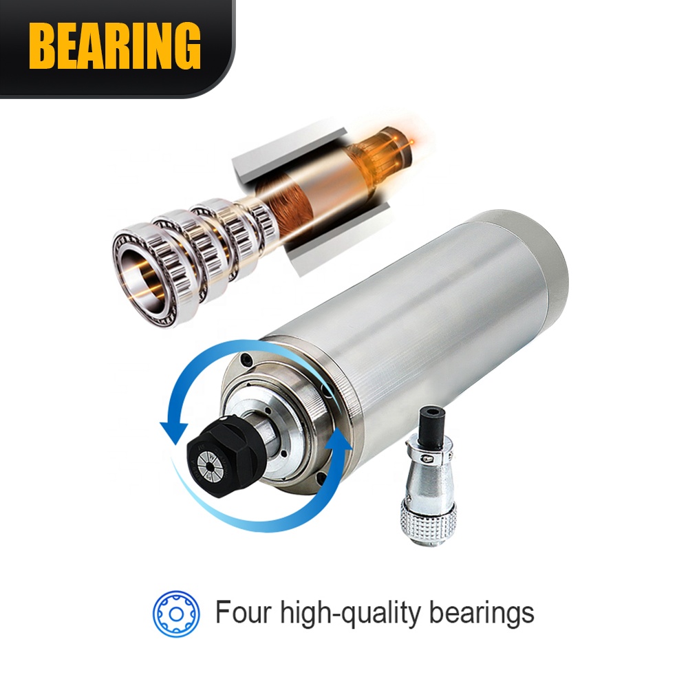 220V ER20 2.2kw 80mm Su Soğutm - Spindle Motor incelemesi ve fiyatı