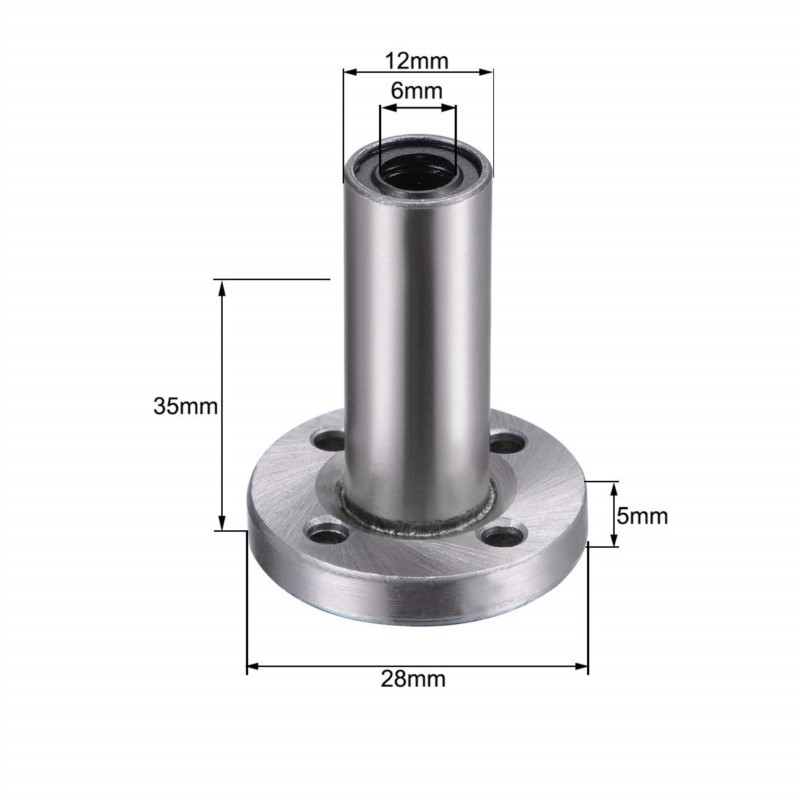 4 adet/paket Lmf8uu Lmf10uu Lm - Lm8Uu Bearing incelemesi ve fiyatı