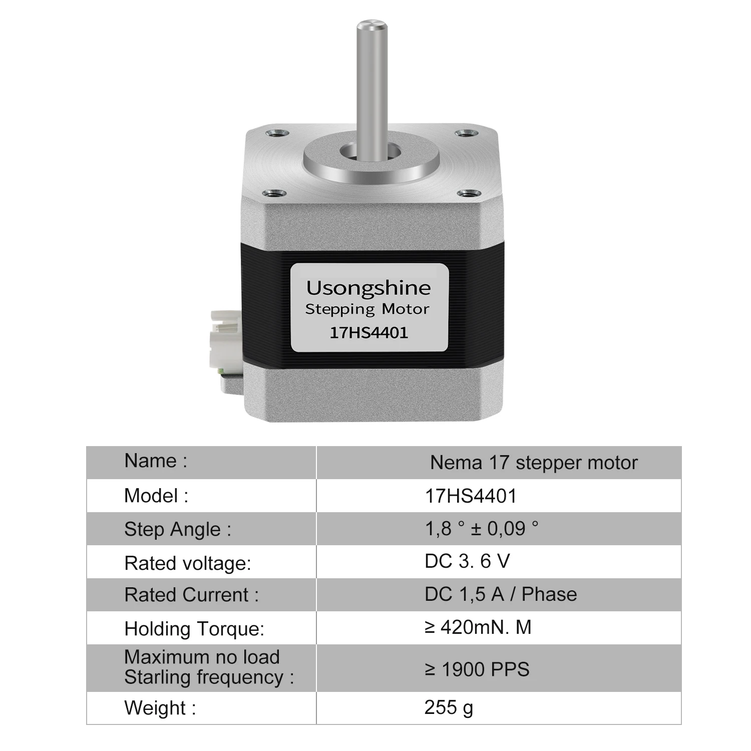 1/3/5 adet Nema17 Step Motor 1 - Stepper Motor Nema17 incelemesi ve fiyatı