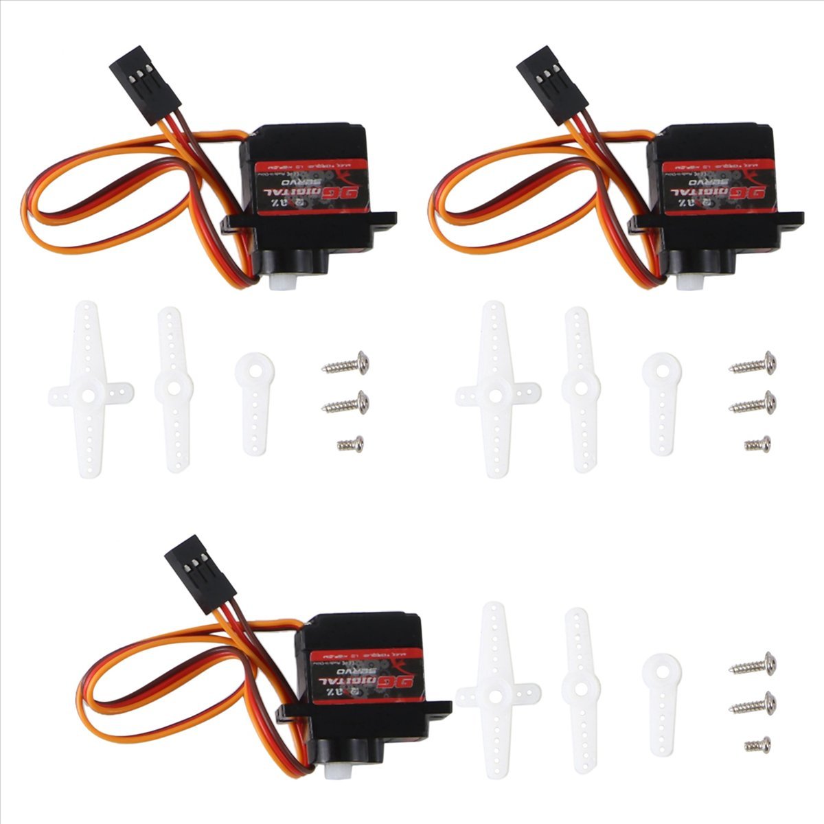 T34C 3 Adet/Lot Servo 9G Dijit - Servo 9G incelemesi ve fiyatı
