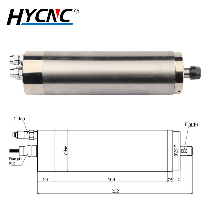 CNC Freze Makinesi GDZ-26 800  - Water Cooled Spindle incelemesi ve fiyatı