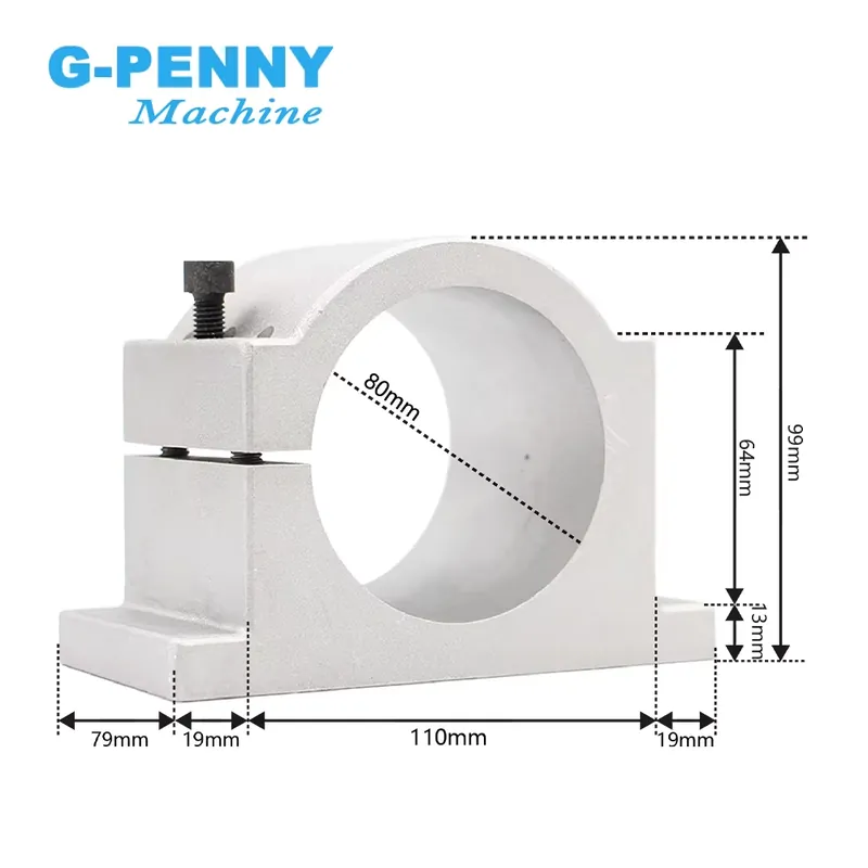 Gpenny 1.5kw ER16 D80mm Su Soğ - Water Cooled Spindle incelemesi ve fiyatı