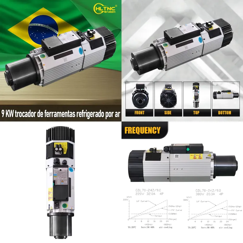 AP01 9KW ISO30 Hava Soğutmalı  - Spindle Motor incelemesi ve fiyatı