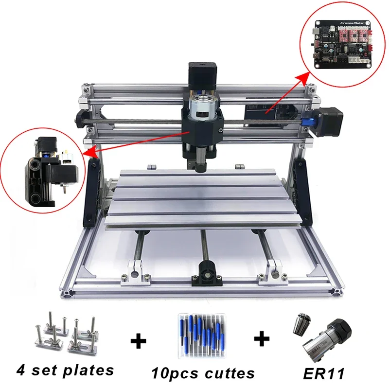 1 adet Gravür Makinesi Mini La - 3018 Cnc incelemesi ve fiyatı