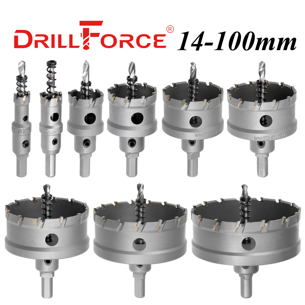 Drillforce 14-100mm TCT delik  - Drill Bit Set incelemesi ve fiyatı